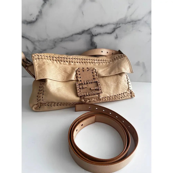 Fendi jumbo whipstitch baguette - Picture 2 of 8